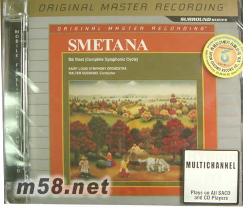 Smetana - MAVlast 斯美塔那GOLD SACD專輯正面圖片