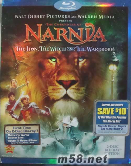 NARNIA納尼亞傳奇 指環(huán)王后時(shí)代的魔紀(jì)(藍(lán)光DVD)DVD正面圖片