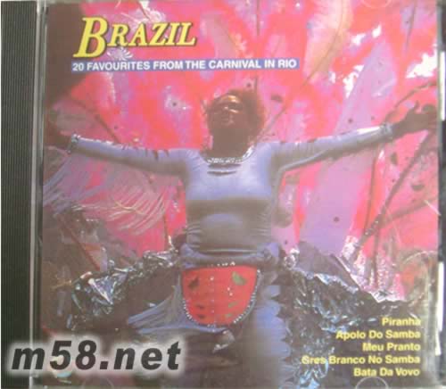 BRAZIL 20首巴西民歌專輯正面圖片