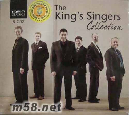 King s Singers國王合唱團集錦(5CD套裝)專輯正面圖片