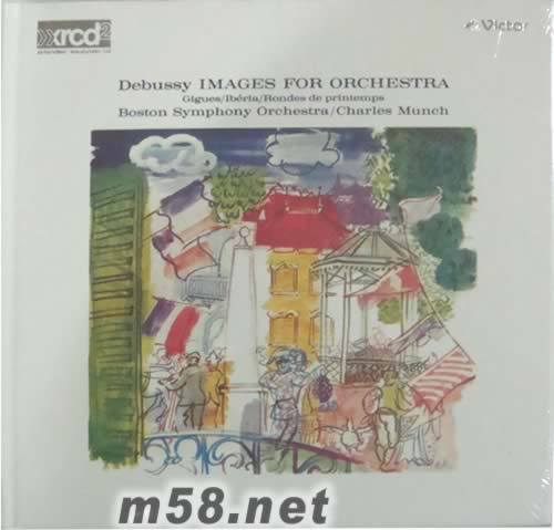 Debussy Images for Orchestra 印象派交響 德彪西 XRCD專輯正面圖片