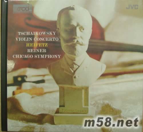 柴可夫斯基老柴CONCER TO IN D 海菲茲小提琴XRCD專輯正面圖片