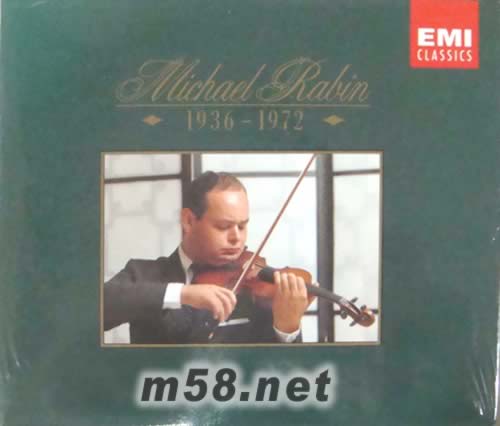 拉賓MICHAEL RABIN 1936-72(小提琴集6CD)專輯正面圖片