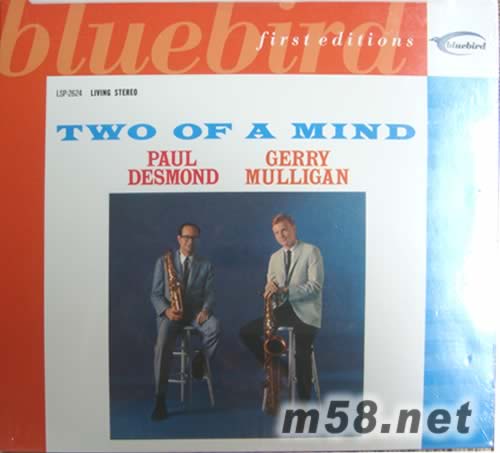 TWO OF MIND 雙薩克斯專輯正面圖片