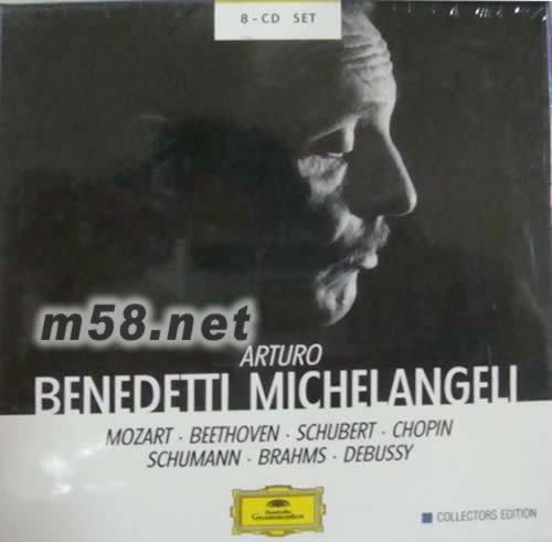 MICHELANGELI鋼琴錄音合集(8CD套裝)專輯正面圖片