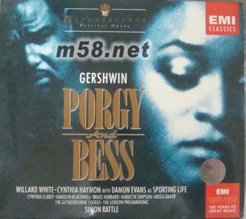 PORGY AND BESS波吉與貝絲(黑人歌劇3CD套裝)專輯正面圖片