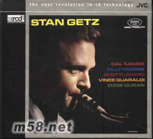 Stan Getz With Cal Tjader XRCD專輯正面圖片