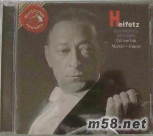 貝多芬 布拉姆斯小提琴協奏曲(RED SEAL系列)專輯正面圖片