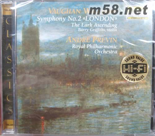Symphony No. 2, London 倫敦第二交響曲專(zhuān)輯正面圖片