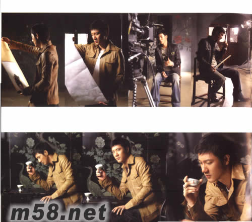 蓋世英雄 花田錯MV拍攝實錄寫真冊內頁之一圖片