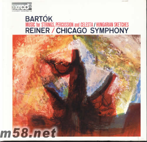 Bartok - Reiner指揮 Music for Strings Percussion XRCD專輯正面圖片