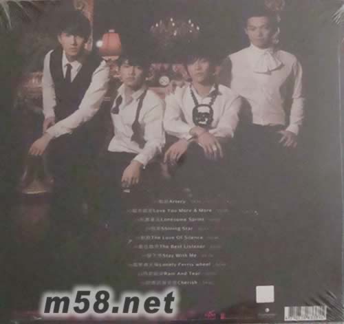 越來越愛(男爵版)專輯背面圖片