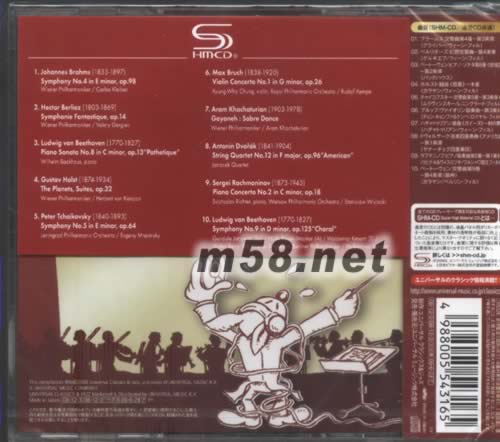 RIDE OF THE SUPERIOR SOUND SHM-CD COMPILATION (CLASSIC EDITION VOL.2(SHMCD 日本版)專輯背面圖片