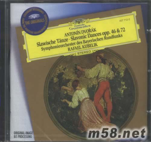 德沃夏克:斯拉夫舞曲集Rafael Kubelik - Dvorak: Slavonic Dances 大禾花版專輯正面圖片