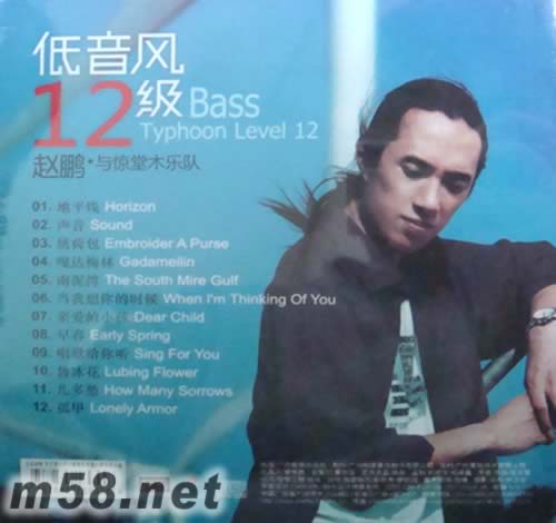 低音風12級專輯背面圖片