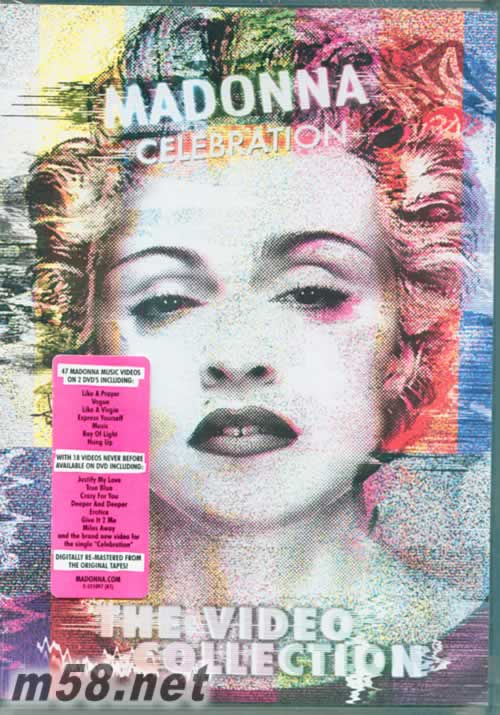 Celebration 2DVD 香港版專輯正面圖片