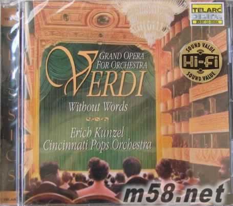 Verdi Without Words 大眾的威爾第專輯正面圖片