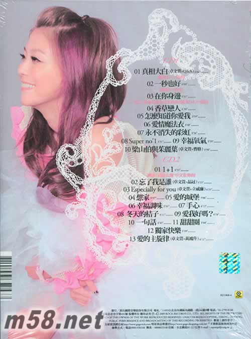 Play n Fun (新歌+精選+寫真海報+寫真刊)專輯背面圖片