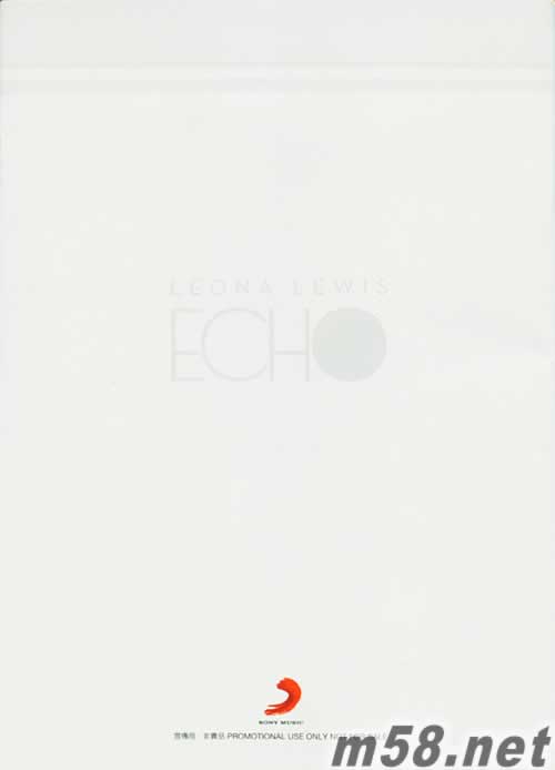 Echo 回音 CD+寫真手扎 臺灣版回音手扎背面圖片