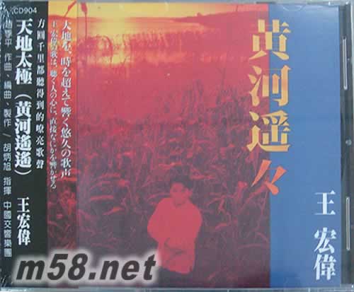 王宏偉 黃河遙 臺灣版專輯正面圖片