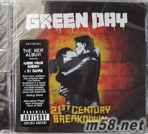 21st CENTURY BREAKDOWN 美國版專輯正面圖片