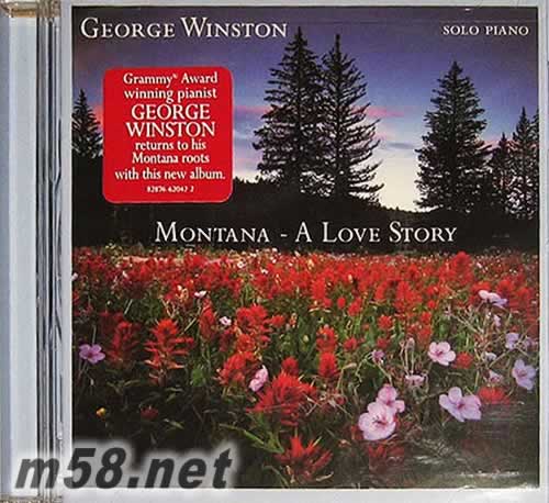 MONTANA A LOVE STORY 蒙大拿的音樂愛情故事 鋼琴獨(dú)奏專輯正面圖片