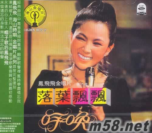 鳳飛飛金唱片 第六集專輯正面圖片