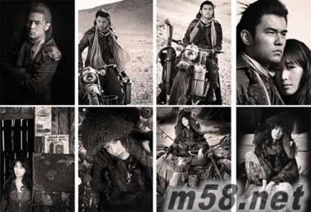 周杰倫&林志玲 穿望永恒 刺陵影像 豪華大型寫真冊+年歷寫真書