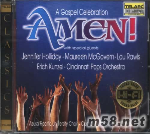 Amen! A Gospel Celebration 阿們!流行福音慶典專輯正面圖片