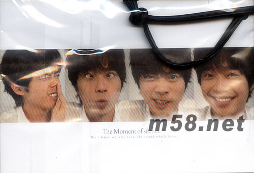 沉默的瞬間 唱片行版 CD+手札贈品背面圖片