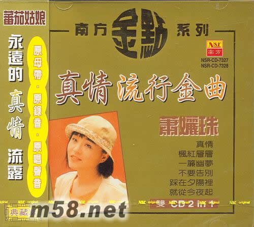 真情 流行金曲專輯正面圖片