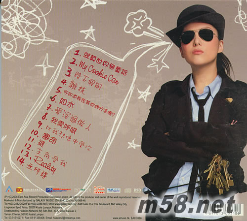 Serving You 馬版專輯背面圖片