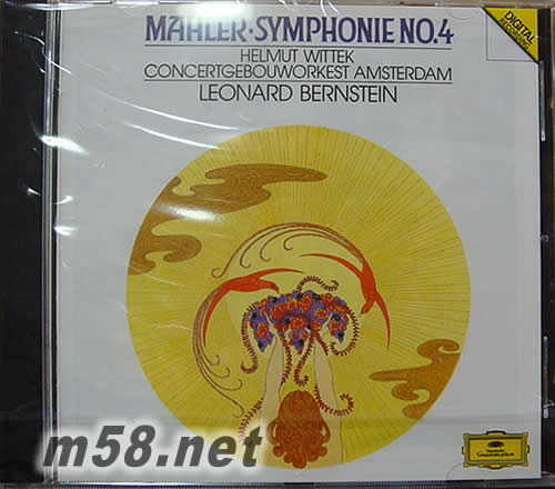 馬勒:第4交響曲 (指揮家 Leonard Bernstein)專輯正面圖片