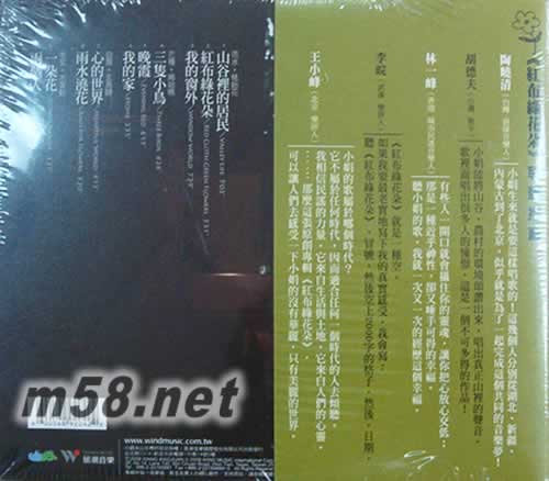 小娟 紅布綠花朵專(zhuān)輯背面圖片