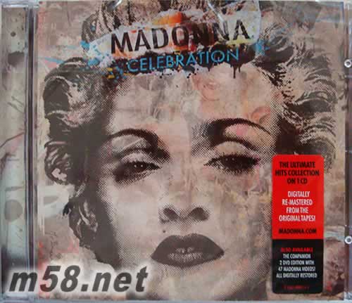 Celebration 歐洲版專輯正面圖片