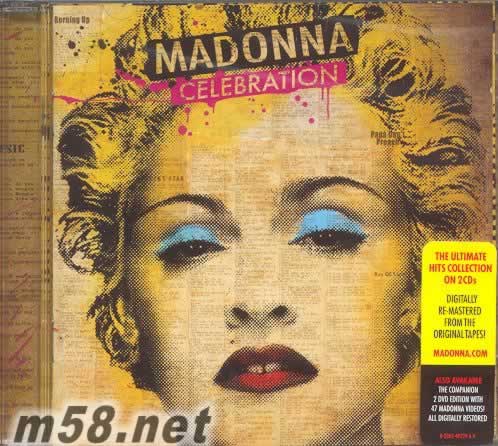 Celebration 2CD 美國(guó)版專輯正面圖片