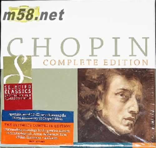 The Complete Chopin Edition 肖邦作品全集 17CD 肖邦誕辰200周年紀念特別版專輯正面圖片