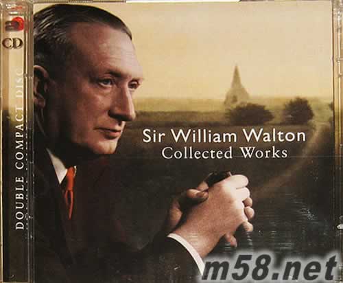 沃爾頓: 作品集/海菲茨 2CD專輯正面圖片