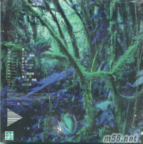 視覺動物(首批限量時尚精裝版)專輯背面圖片