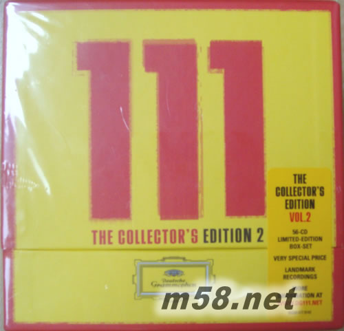 DG 111周年紀(jì)念版CD56大套裝2限量版 111 Years of Deutsche Grammophon /The Collector