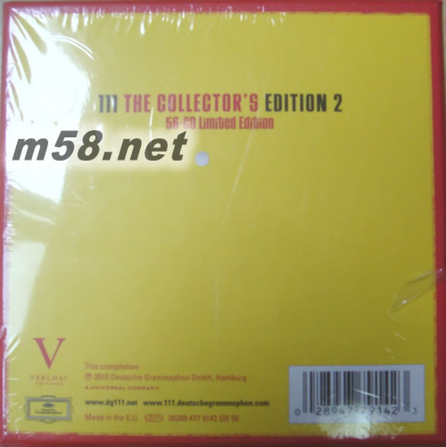 DG 111周年紀(jì)念版CD56大套裝2限量版 111 Years of Deutsche Grammophon /The Collector