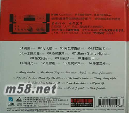 絕對發燒 捌8專輯背面圖片