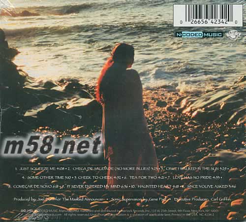 日落愛琴海 In The Sun 美版專輯背面圖片