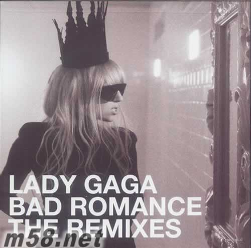 Bad Romance The Remixes 美國版專輯正面圖片