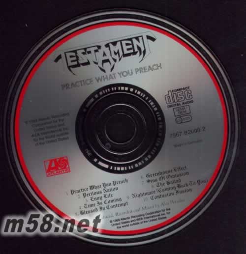 PRACTICE WHAT YOU PREACH 美版專輯圖片