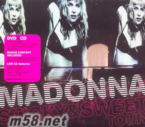 STICKY&SWEET TOUR 香港版 DVD+CD專輯正面圖片