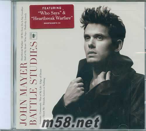 John Mayer Battle Studies 美國版專輯正面圖片