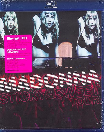 STICKY&SWEET TOUR 歐版RLU-RAY藍光碟專輯正面圖片