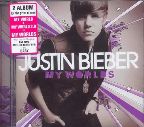Justin Bieber My Worlds 香港版專輯正面圖片