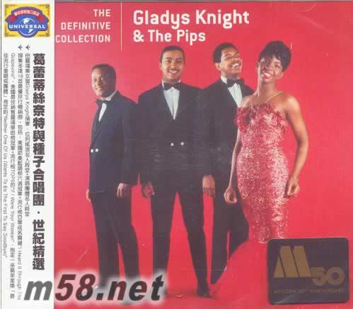 Gladys Knight&The Pips The Definitive Collection蕾蒂絲奈特與種子合唱團 世紀精選 臺灣版專輯正面圖片